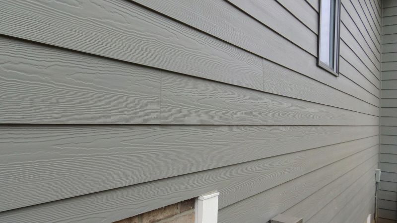 New Siding Material Close-up